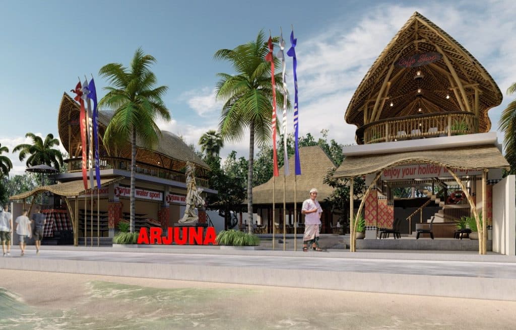 Arjuna Beach Club in Nusa Penida